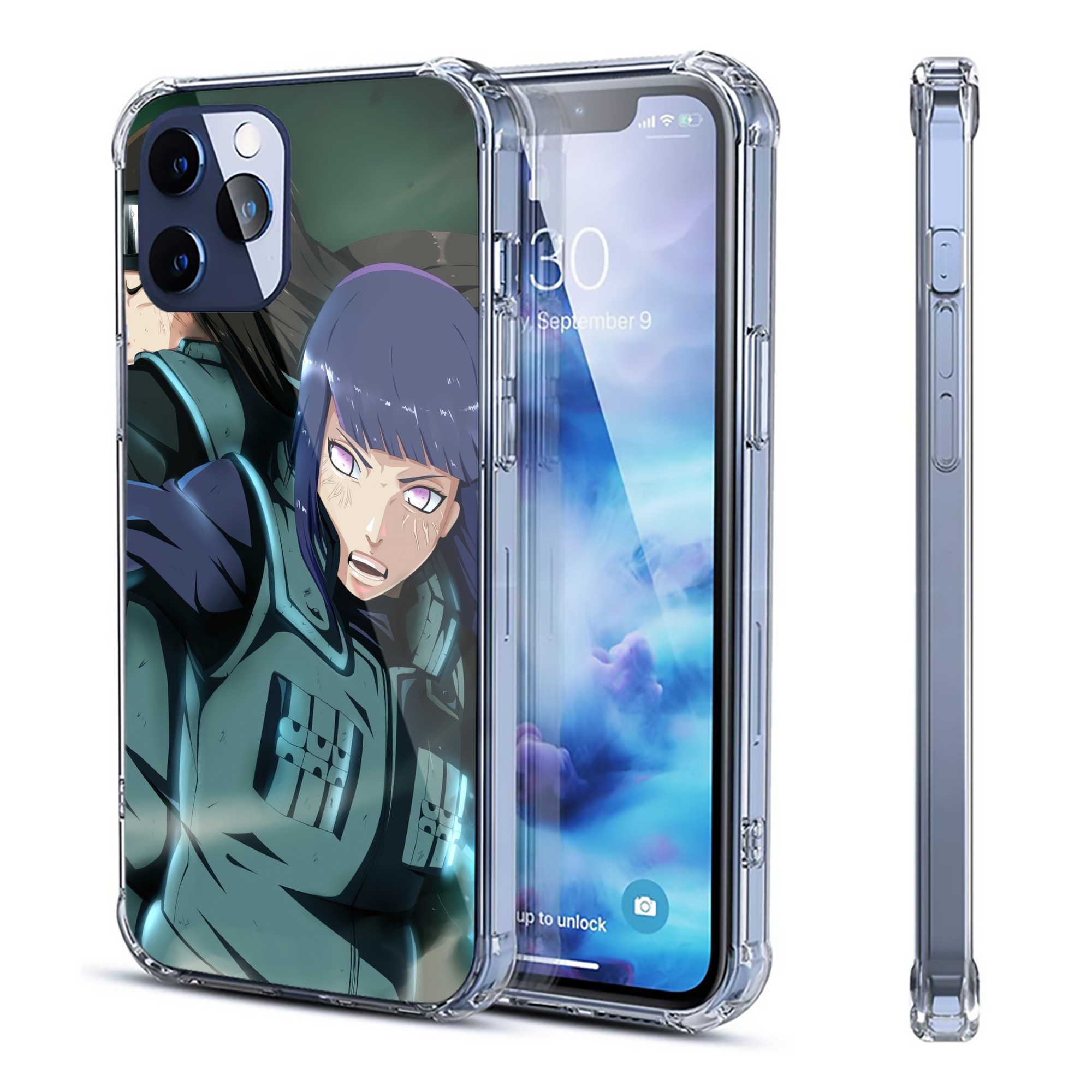 （画像用） NARUTO -ナルト- NARUTO -ナルト- 疾風伝 【iPhone 12シリーズ対応】透明スマホケース（クリアソフトケース）